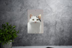 Polite Cat Meme Metal Sign - Courteous Cat Decor, Gentleman Cat Wall Art, Meme Humor, Respectful Feline Sign, Funny Home Decor — photo 5