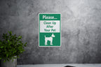 Dog Waste Sign - Eco Metal, Responsible Pet, Outdoor Etiquette — photo 5