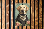 Victorian Portrait of a Labrador Retriever Metal Sign, Vintage Dog Art, Home Decor, Pet Lover Gift, Wall Hanging, Animal Portrait — photo 5