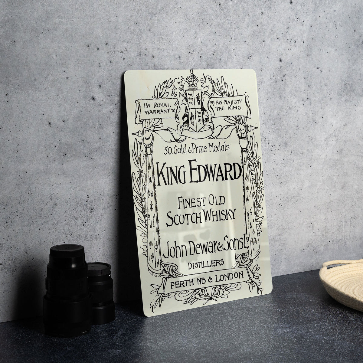 King Edward Scotch Whisky Vintage Metal Poster - Retro Liquor Ad, Bar Wall Decor — photo 4