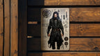 DnD Inspired Ninja Sketch Wall Art Metal Sign - Fantasy Stealth, RPG Warrior, Dungeon Explorer, Adventure Art, Role Play Decor — photo 4