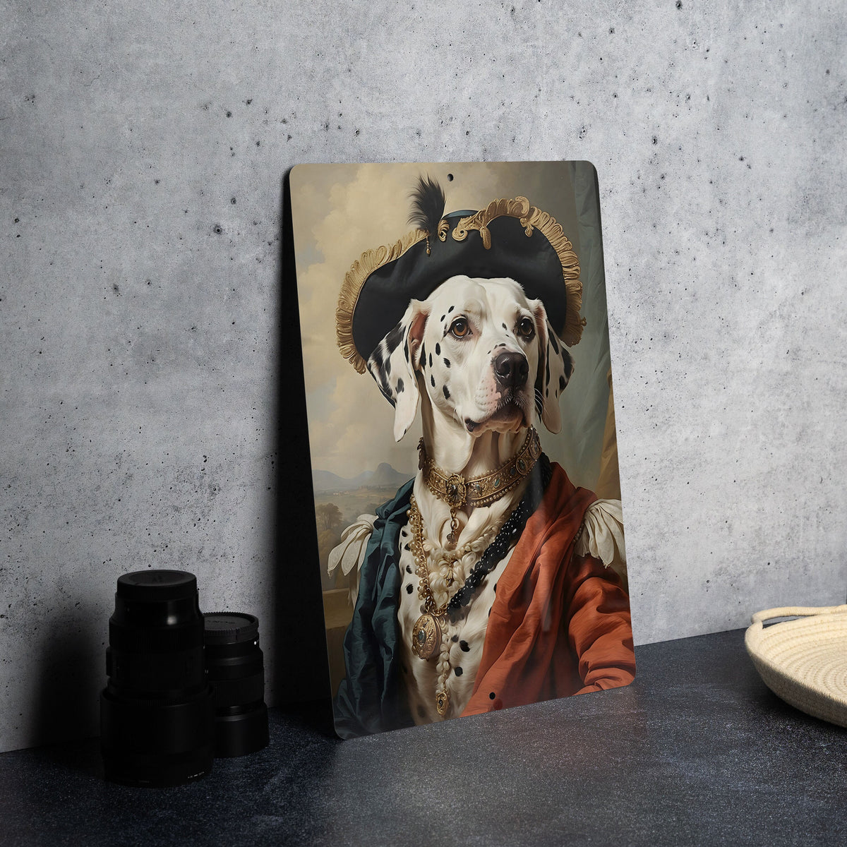 Victorian Fancy Dalmatian Metal Sign - Regal Spots, Noble Breed, Aristocratic Pose, Period Elegance, Spotted Companion Decor — photo 8