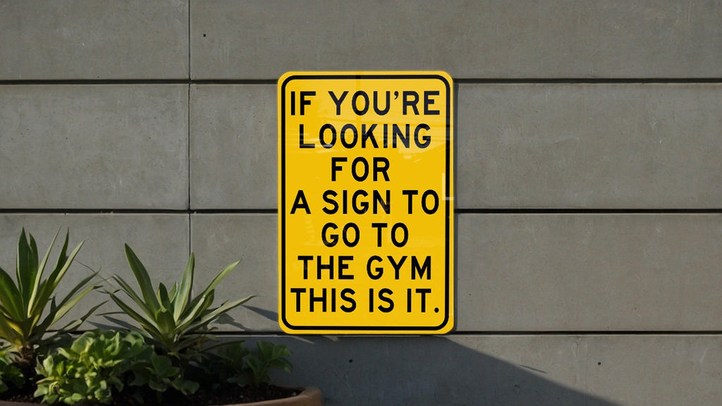 Motivational Gym Metal Sign, Workout Inspiration, Fitness Wall Decor, Home Gym Accessory, Exercise Room Art — photo 3