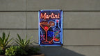 Retro Neon Style Martini Sign, Metal Wall Decor, Vintage Bar Sign, Home Bar Accessory, Cocktail Party Decor — photo 2