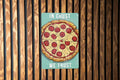 In Crust We Trust Metal Poster - Pizza Lovers, Foodie Quote, Culinary Art, Kitchen Humor, Baking Bliss — photo 1