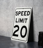 Speed Limit 20 MPH Sign - Durable Traffic Safety Aluminum Signage — photo 7