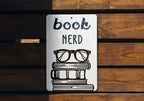 Book Nerd Metal Sign, Perfect Gift, Wall Decor, Book Lover, Home Library Decoration — photo 4