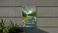 Retro Cartoon Alabama Visit Metal Sign | Vintage Decor, Classic Animation, Travel Souvenir, Collectible Art, Home Decoration — photo 1