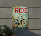 Vintage Bike Sign, Funny Cycling Decor, Retro Bicycle Art, Metal Sign Gift, Wall Hanging Idea — photo 2