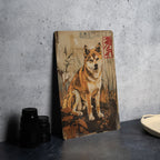 Shiba Inu Vintage Metal Sign, Dog Lovers Decor, Retro Wall Art, Pet Signage, Unique Gift Idea — photo 1