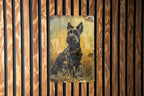 Scottish Terrier Metal Sign, Vintage Style Decor, Funny Dog Art, Wall Hanging Gift, Pet Lover Present — photo 5