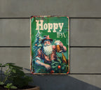 Hoppy IPA Vintage Style Metal Sign - Home Bar Decor, Craft Beer Gift, Man Cave Accessory, Wall Art, Brewery Sign — photo 1