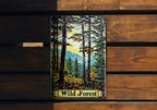 Adirondack Wild Forest Sign, New York State Decor, Vintage Aluminum Sign, Natural Beauty Artwork, Metal Wall Art — photo 1