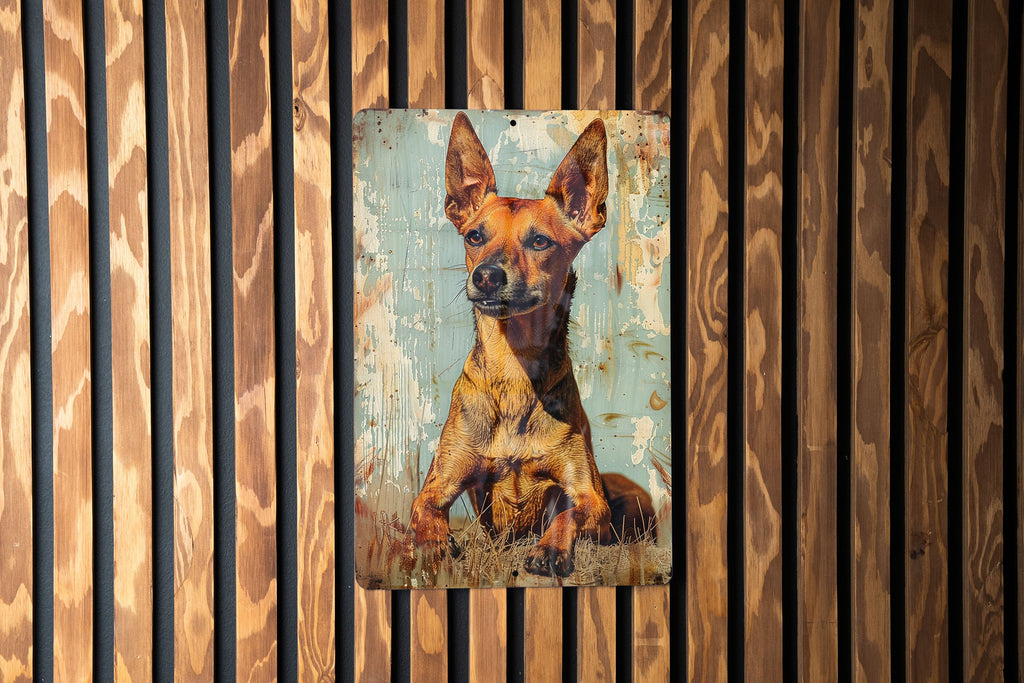 Cirneco dell’Etna Vintage Style Metal Sign, Gift Idea, Home Decor, Wall Art, Dog Lover — photo 4