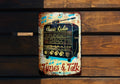 Classic Radio Metal Sign, Vintage Radio, Music Notes, Tunes & Talk, Retro Style — photo 1