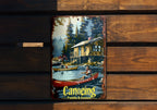 Canoeing Essentials, Paddle & Explore, Vintage Metal Sign, River Adventure, Funny Canoe Decor — photo 4