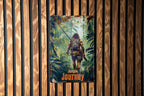 Vintage Metal Sign, Amazon Explorer, Jungle Journey, Rainforest Expedition, Home Decor — photo 2