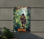 Vintage Metal Sign, Amazon Explorer, Jungle Journey, Rainforest Expedition, Home Decor — photo 3