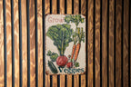 Vintage Vegetable Gardening Metal Sign, Grow Veggies, Gardener's Decor, Rustic Style, Garden Sign — photo 1