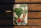 Vintage Vegetable Gardening Metal Sign, Grow Veggies, Gardener's Decor, Rustic Style, Garden Sign — photo 4