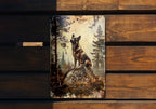 Norrbottenspets Metal Sign, Vintage Style Decor, Funny Wall Art, Dog Lovers Gift, Rustic Home Accessory — photo 2