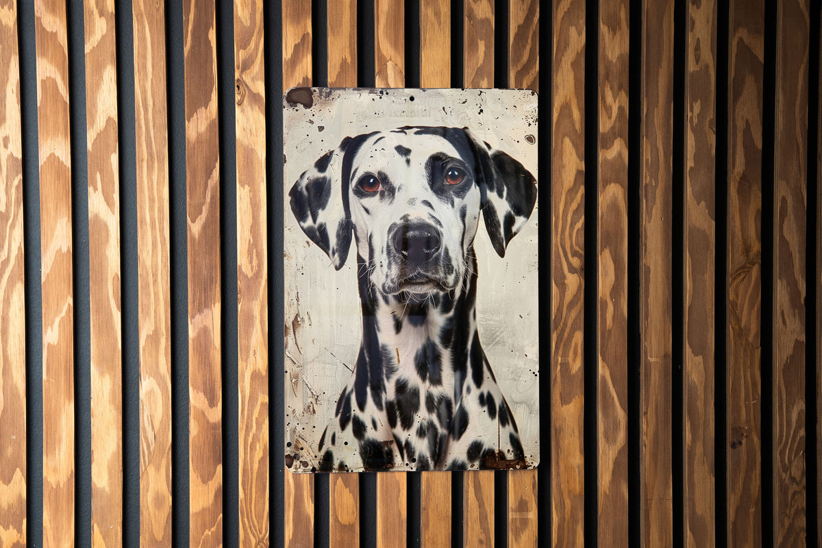 Dalmatian Vintage Style Metal Sign, Perfect Gift Idea, Wall Decor, Dog Lovers, Retro Design — photo 3