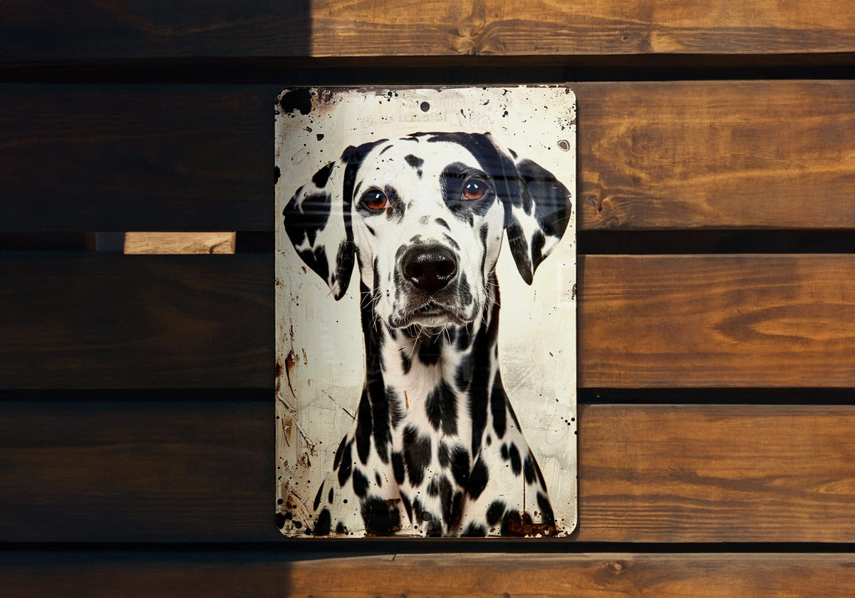 Dalmatian Vintage Style Metal Sign, Perfect Gift Idea, Wall Decor, Dog Lovers, Retro Design — photo 5