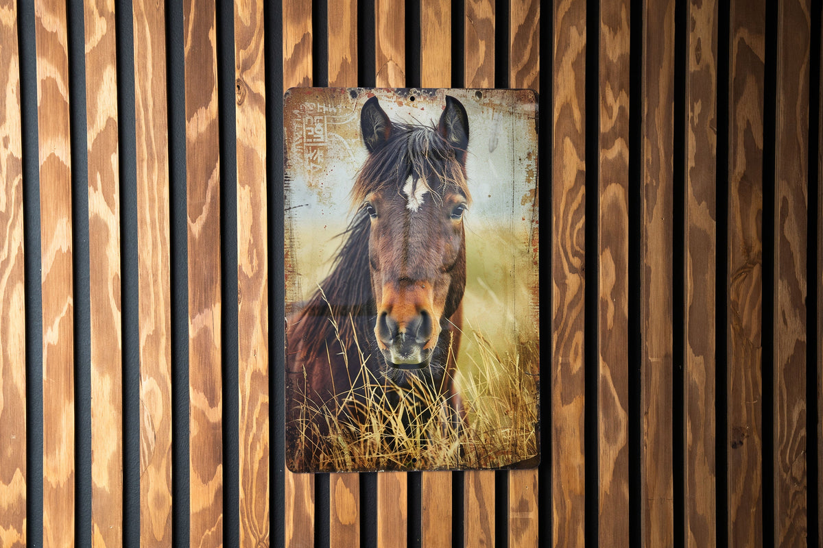 Connemara Pony Metal Sign, Vintage Style Decor, Rustic Wall Art, Horse Lover Gift, Equestrian Decor — photo 3