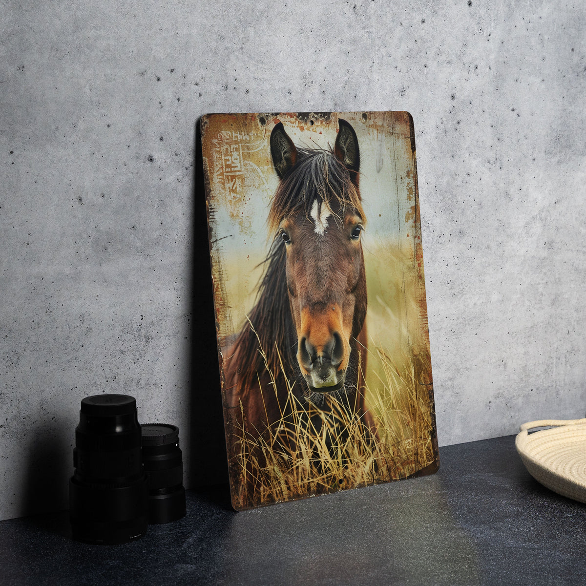 Connemara Pony Metal Sign, Vintage Style Decor, Rustic Wall Art, Horse Lover Gift, Equestrian Decor — photo 5