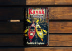 Kayak Adventure Metal Sign - Paddle & Explore, Vintage Style, River Kayaking, Aluminum Decor — photo 1