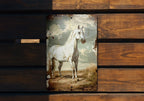 Lipizzaner Horse Metal Sign, Vintage Style Decor, Equestrian Gift Idea, Wall Art, Horse Lover Present — photo 5