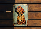 Vintage Bloodhound Metal Sign, Retro Style Decor, Wall Art, Collectible Signs, Home Decoration — photo 2