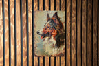 Collie Vintage Metal Sign, Retro Decor, Dog Lover Gift, Wall Art, Home Decoration — photo 3