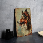 Collie Vintage Metal Sign, Retro Decor, Dog Lover Gift, Wall Art, Home Decoration — photo 4