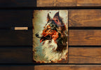 Collie Vintage Metal Sign, Retro Decor, Dog Lover Gift, Wall Art, Home Decoration — photo 5