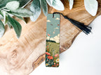 Spring-Themed Bookmark, Blooming Field Design, Metal Bookmark, Unique Reading Accessory, Gift Idea — photo 3