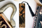 Ancestry Bookmark, Historical Fiction Theme, Metal Bookmark, Unique Book Accessory, Gift Idea — photo 1