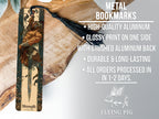 Achilles Greek Mythology Bookmark, Metal Bookmark, Strength Quote, Heroic Gift, Book Lover Accessory — photo 4