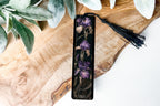 Iris Metal Bookmark, Floral-Themed Bookmark, Elegant Reading Accessory, Unique Gift Idea, Book Lover Essential — photo 1
