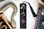 Iris Metal Bookmark, Floral-Themed Bookmark, Elegant Reading Accessory, Unique Gift Idea, Book Lover Essential — photo 3