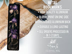 Iris Metal Bookmark, Floral-Themed Bookmark, Elegant Reading Accessory, Unique Gift Idea, Book Lover Essential — photo 4