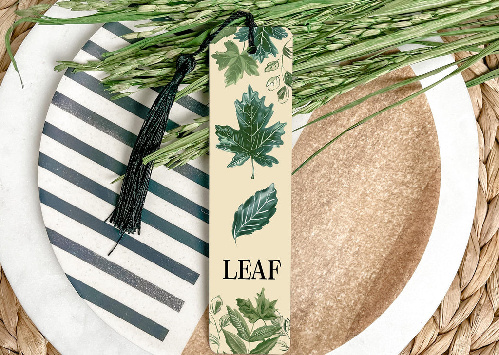Leaf Bookmark, Gardening Gift, Metal Bookmark, Plant Lover, Book Accessory — photo 2
