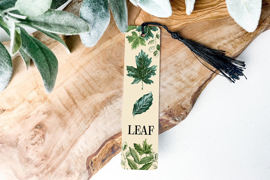 Leaf Bookmark, Gardening Gift, Metal Bookmark, Plant Lover, Book Accessory — photo 3