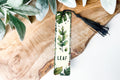 Leaf Metal Bookmark, Gardening Themed, Unique Book Accessories, Gift for Gardeners, Durable Bookmark — photo 1