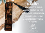 Metal Bookmark, Cat on Bookshelf, Bookworm Design, Unique Reading Accessory, Durable Page Marker — photo 4