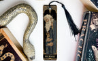The Hermit Tarot Card Bookmark, Wise Elder Design, Metal Bookmark, Tarot Gift, Book Lover Accessory — photo 3