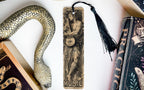 Apollo Lyre Bookmark, Greek God Music, Laurel Wreath Design, Metal Bookmark, Gift for Musicians — photo 2