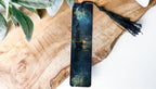 Starry Voyage Metal Bookmark, Ship Sailing Design, Starlit Sky Art, Unique Book Lover Gift, Reading Accessory — photo 1