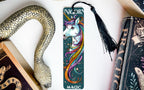 Unicorn Magic Metal Bookmark, Rainbow Mane, Whimsical Unicorn, Unique Reading Gift, Colorful Book Marker — photo 3