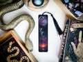 Astral Sci-Fi Metal Bookmark, Space-Themed Reading Accessory, Unique Book Lover Gift, Outer Space Bookmark, Galaxy Design Book Marker — photo 1